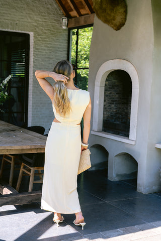 Cezaria Dress Yellow