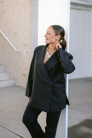 Chayenna Blazer Black