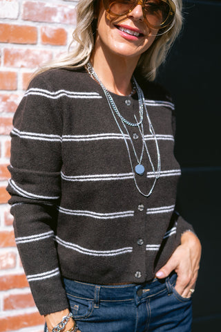 Chlo Cardigan Brown