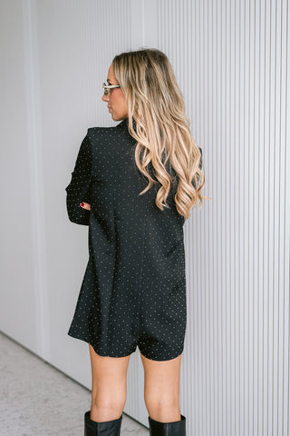 Cilla Playsuit Black