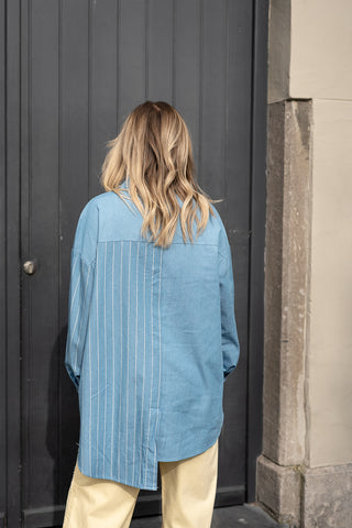 Claudette Denim Blouse