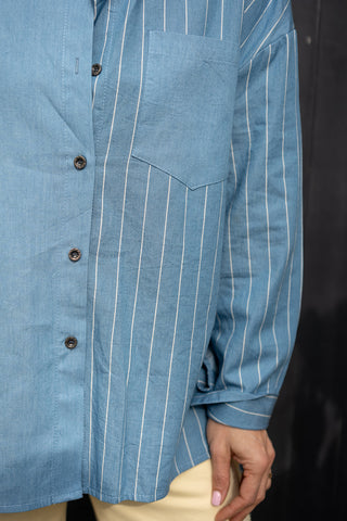 Claudette Denim Blouse