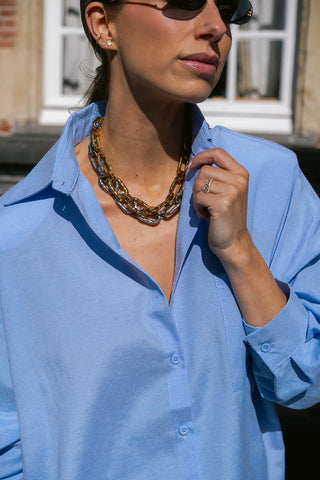 Cle Blouse Blue