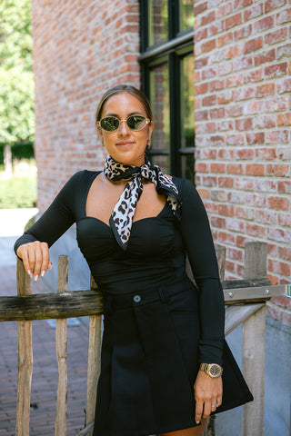 Conrad Scarf Leopard