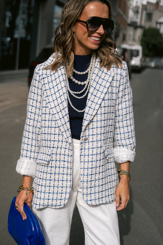 Corinne Blazer Blue