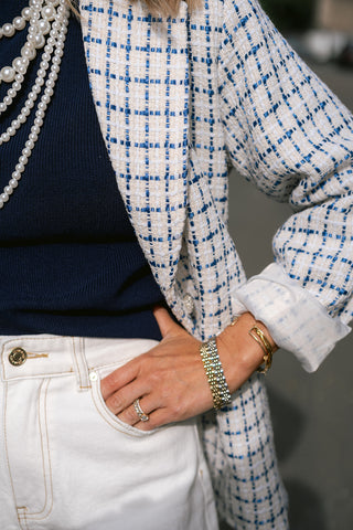 Corinne Blazer Blue