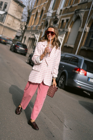 Corinne Blazer Pink