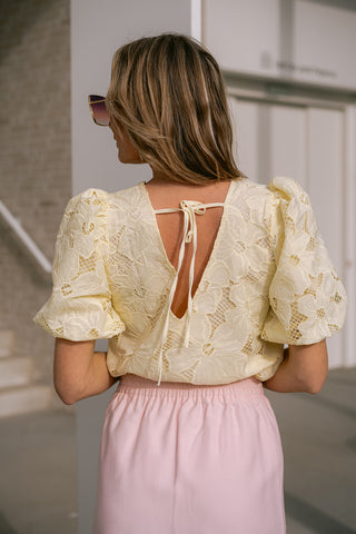 Cosimi Blouse Yellow