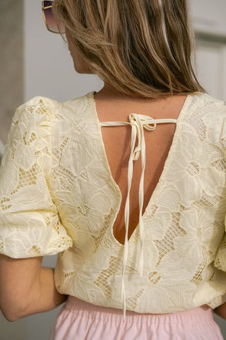 Cosimi Blouse Yellow