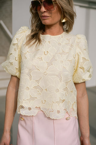 Cosimi Blouse Yellow