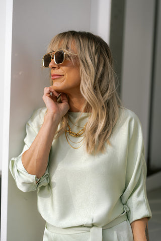 Creselda Dress Light Green