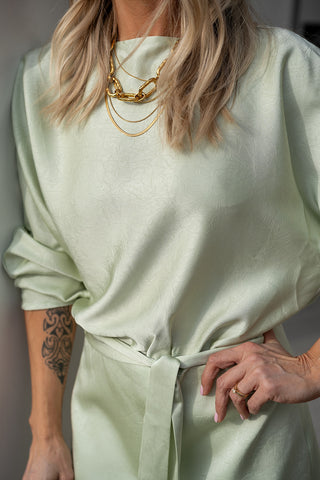 Creselda Dress Light Green