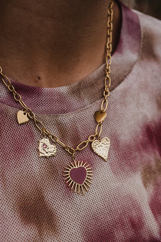 Cupid Necklace Gold