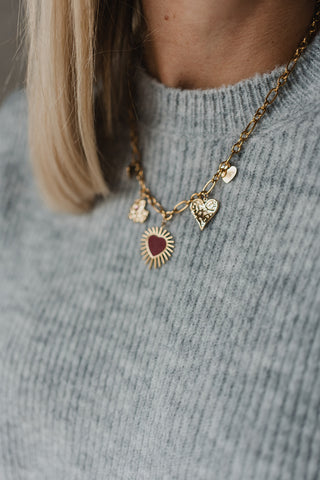 Cupid Necklace Gold