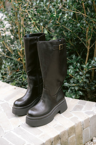 Dahlia Boots Brown