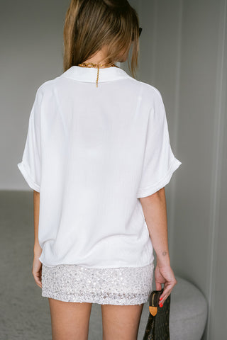 Dakota Blouse White