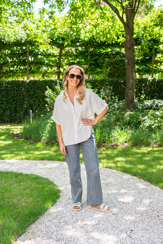 Dakota Blouse White