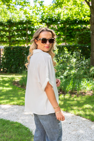Dakota Blouse White