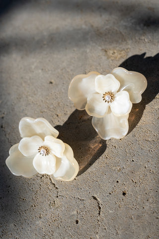 Daysi Earrings Beige