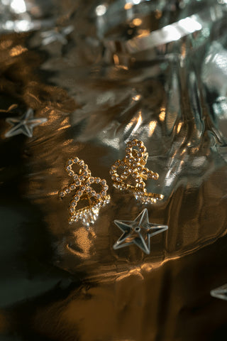 Delphina Earrings Gold