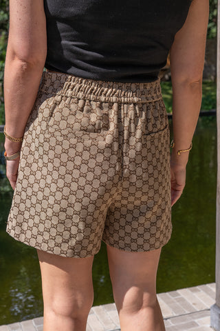 Demi Shorts Brown