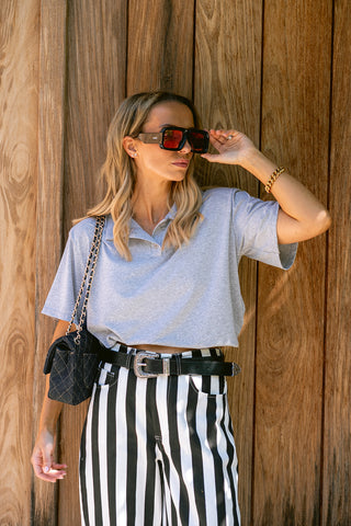 Dexi Polo Grey