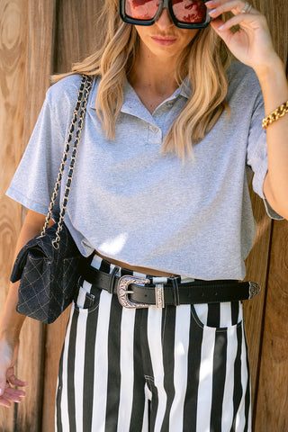 Dexi Polo Grey
