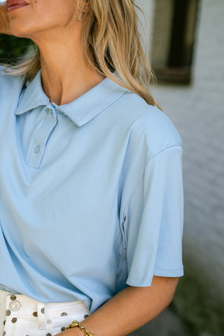 Dexi Polo Light Blue