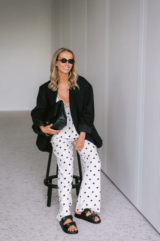 Dotty Co-ord White