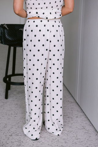 Dotty Co-ord White