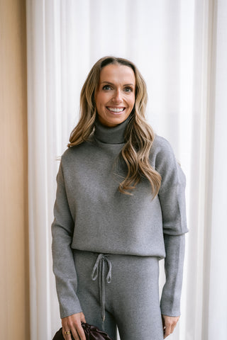 Dunstan Knit Set Grey