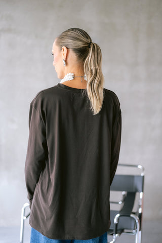 Eadric T-shirt Brown