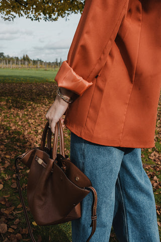 Edith Blazer Orange