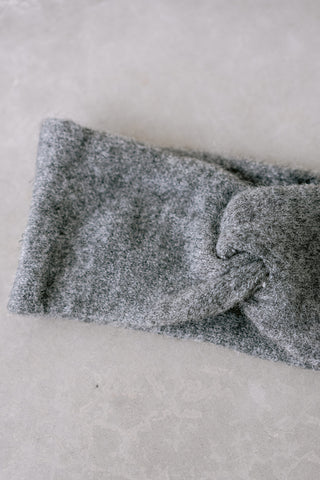 Elanora Headband Dark Grey