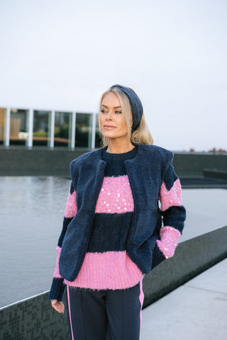 Elanora Headband Navy