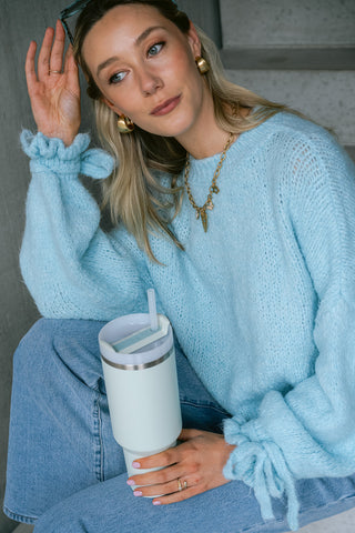 Elfi Knit Light Blue