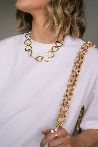 Eli T-shirt Dress White