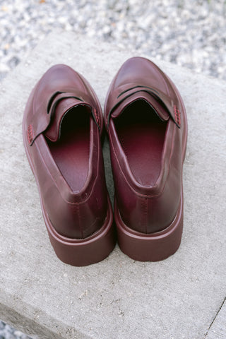Eliora Loafers Burgundy