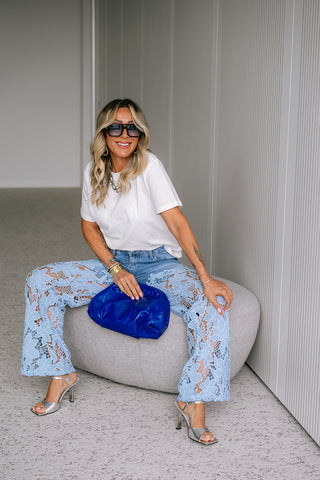 Ella Trousers Blue