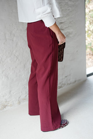 Ellemies Trousers Burgundy