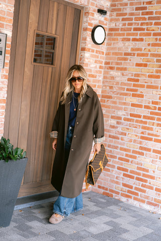 Ellie Jay Jacket Brown