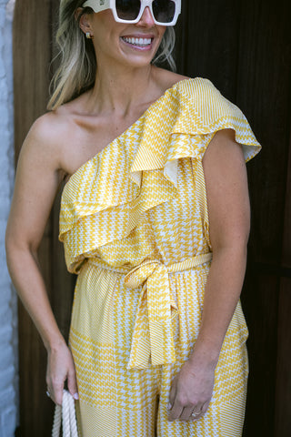 Erica Jumpsuit Yellow