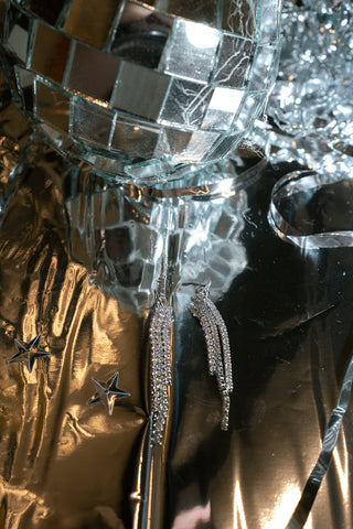 Esmeralda Earrings Silver