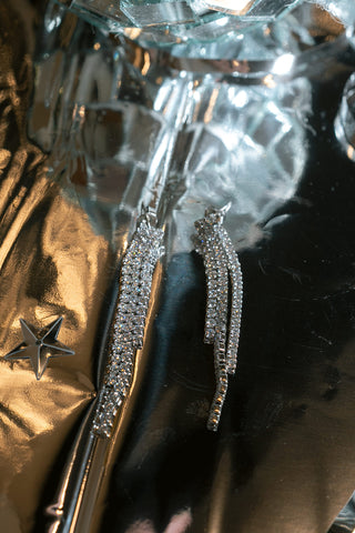 Esmeralda Earrings Silver