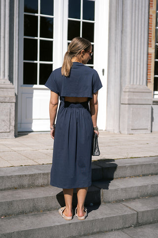 Essential T-shirt Dress Navy