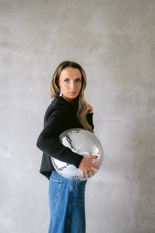 Eustache Epaulette Knit Black