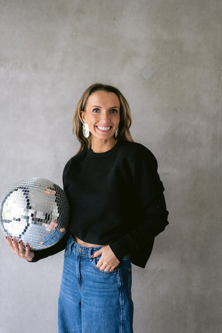 Eustache Epaulette Knit Black