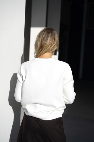 Eustache Epaulette Knit Cream