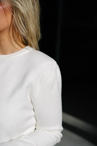 Eustache Epaulette Knit Cream