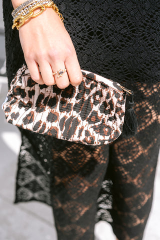Azoria Make-up Bag Leopard